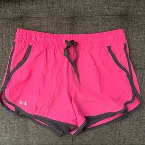 Under Armour Pink running shorts Small